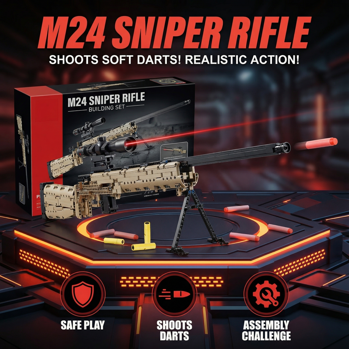 BlocksStop™ Functional M24 1400PCS+