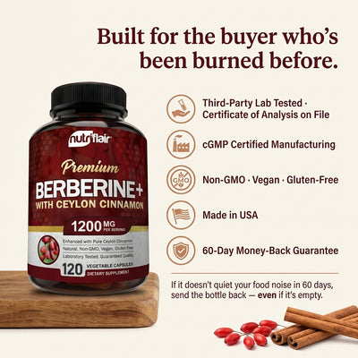 Premium Berberine with Ceylon Cinnamon