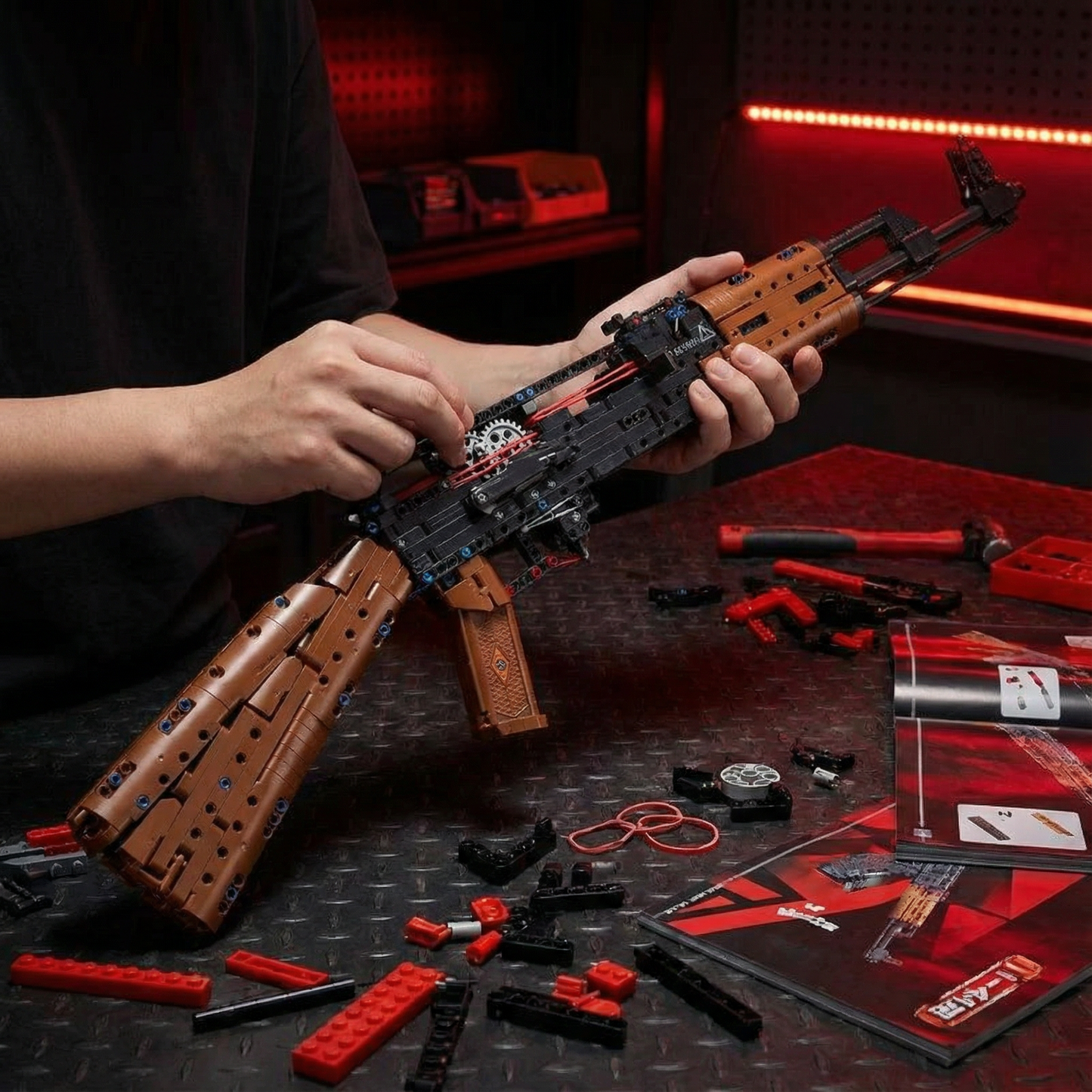 BlocksStop™ Functional AK-47 1200+ PCS