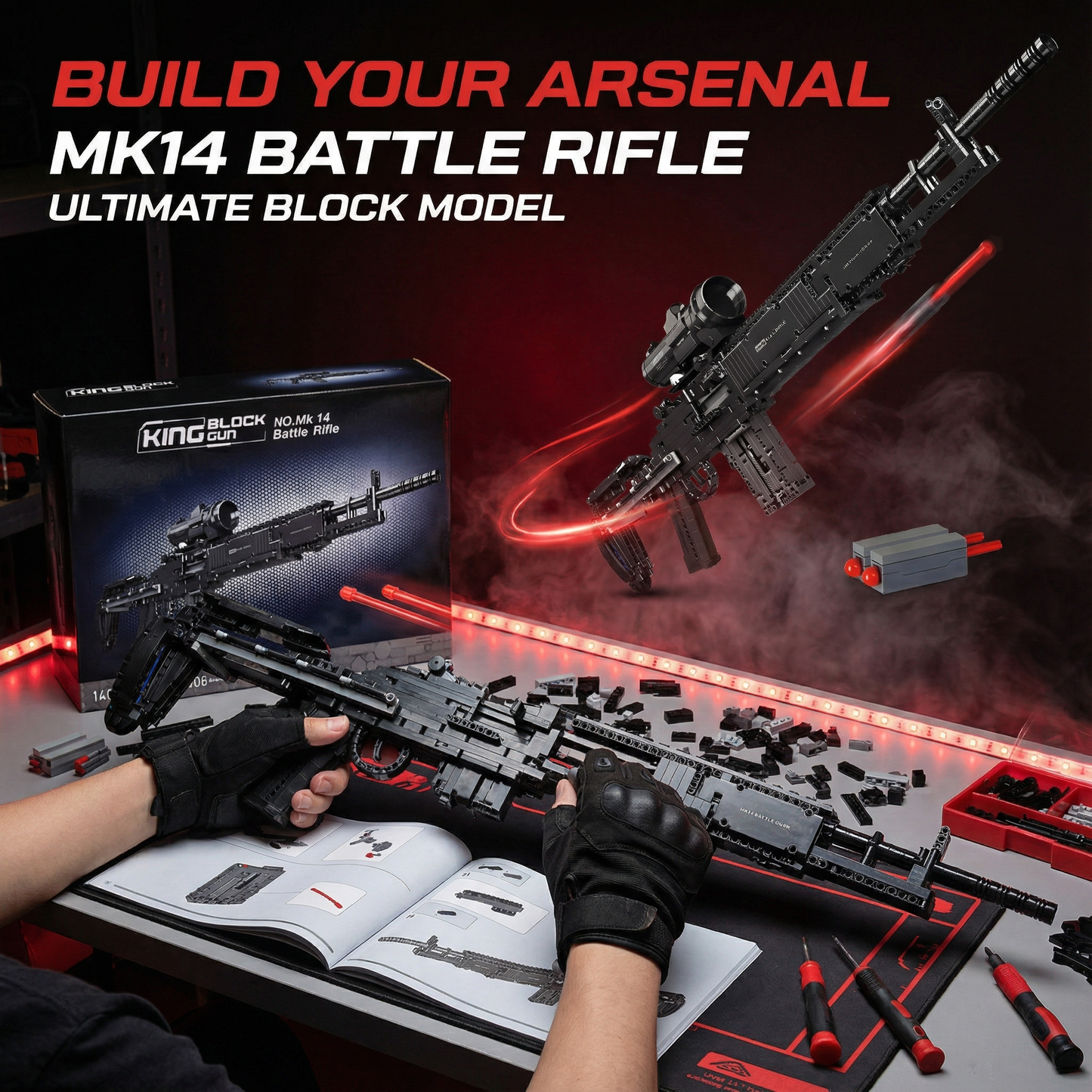 BlocksStop™ Functional MK14 1600+ PCS