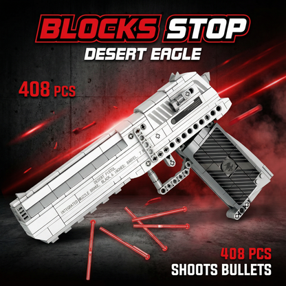 BlocksStop™ Functional Desert Eagle 408 PCS