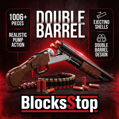 BlocksStop™ Functional Double Barrel 1000+ PCS