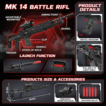 BlocksStop™ Functional MK14 1600+ PCS