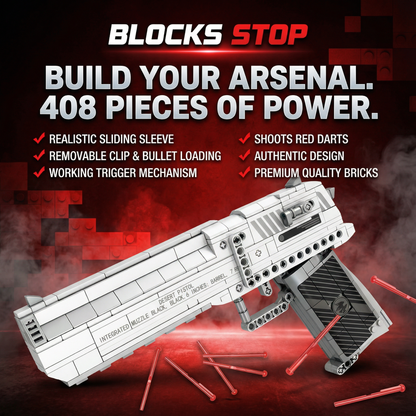 BlocksStop™ Functional Desert Eagle 408 PCS