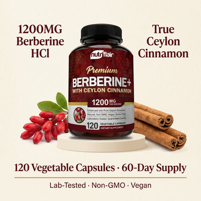 Premium Berberine with Ceylon Cinnamon